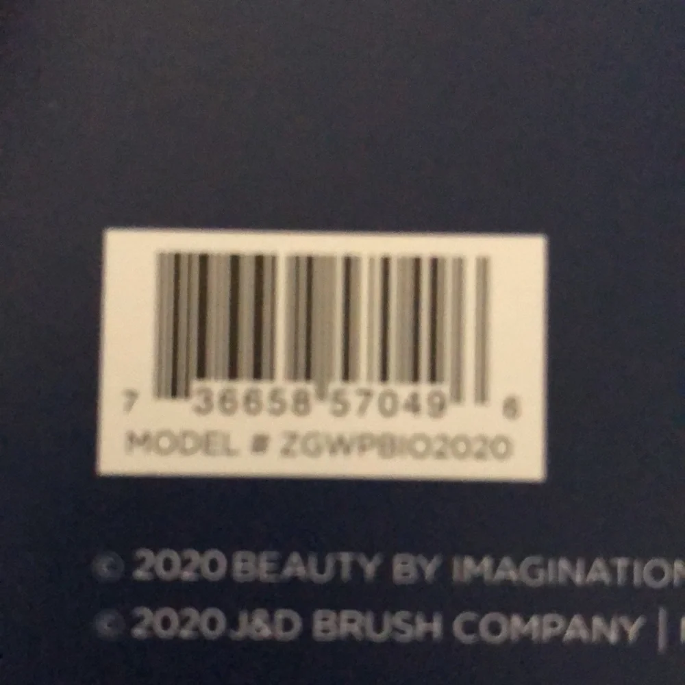 Bio Ionic Limited edition midnight floral kit, brush with fashion pins